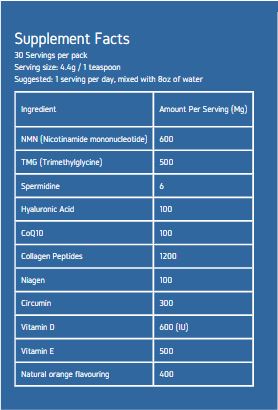 NMN longevity supplement
